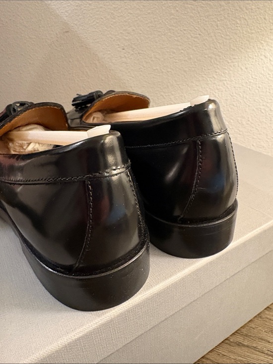 NIB [Everlane] The Modern Tassel Slip-On Loafer Black  display picture 1